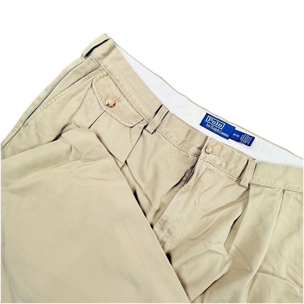 Polo Ralph Lauren Pants Mens 38x28‎ Heritage Chino Relaxed Fit Ring Spun Beige